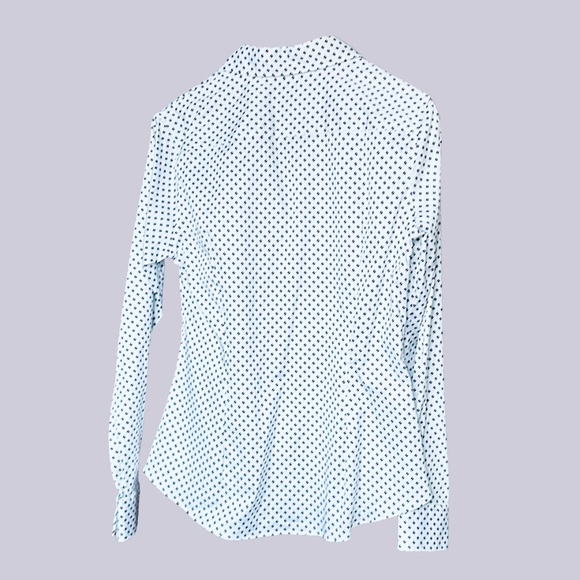 NWOT Banana Republic Tailored-Fit Polka Diamond Shirt - Picture 2 of 7